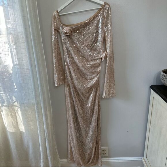 LPA Aniella Gown in Champagne - Picture 5 of 13